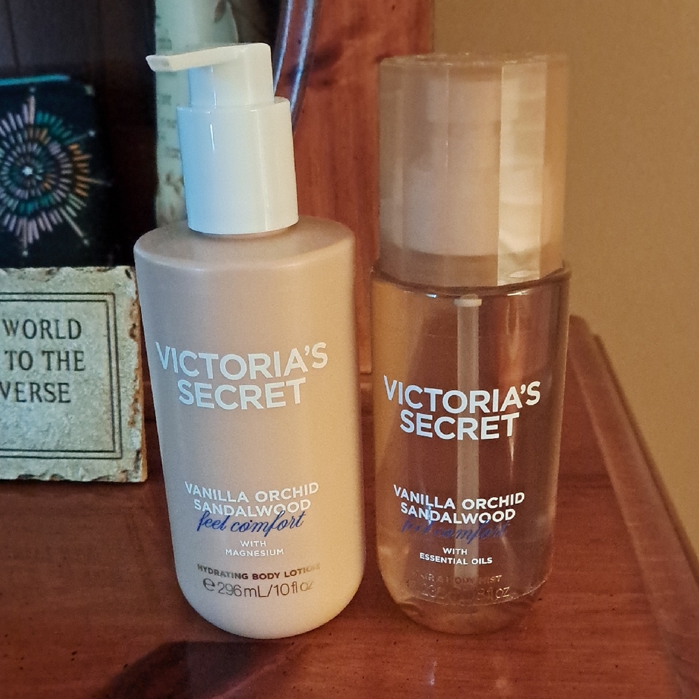 Victoria's Secret Vanilla Orchid Sandalwood Lotion and Mist